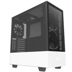 Carcasa NZXT H510 Elite, Middle Tower, RGB, Tempered Glass (Alb), NZXT