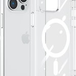 Joyroom Husă magnetică Joyroom Defender magnetică pentru iPhone 14 Husă armura cu cârlige suport transparent (compatibilă MagSafe), Joyroom