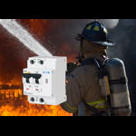 Dispozitiv protectie incendiu cauzat de arc electric 16A 10Ka Bipolar combinat cu diferential 30ma, Moeller Eaton 