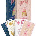 Carti de joc - Bicycle Disney Princess Navy Pink, USPCC