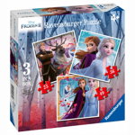 Puzzle Ravensburger - Disney Frozen II 25/36/49 piese