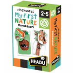 Joc Montessori - Cartonase sa invatam natura, Headu, 2-5 ani