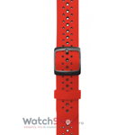 Curea smartwatch Withings Bicolore Silicone Red/Black 3700546704512