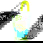 Pahar cu pai Stor Minecraft - 430 ml