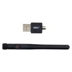 Adaptor wireless MRG M545, Cu antena, Mufa USB, Negru, MRG