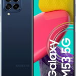 Telefon mobil Samsung Galaxy M53 5G, 128GB, 8GB, Dual SIM, Albastru