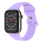 Curea Ceas Upzz Techsuit W031, Compatibila Cu Apple Watch 1 / 2 / 3 / 4 / 5 / 6 / 7 / SE - 42/45mm, Violet, Upzz