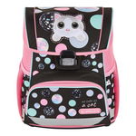 Ghiozdan neechipat Herlitz Loop motiv Cute Cat, dimensiune 37 x 31 x 22 cm, Herlitz