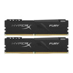 Memorii Kingston HyperX Fury Black 16GB(2x8GB), DDR4, 3000MHz, CL15, Dual Channel