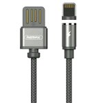 Cablu de incarcare, Remax RC-095a Magnetic USB / USB Type C, LED Light 1M, Negru, My Gsm 2000