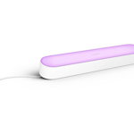 Lampa LED integrat Philips HUE Play, 530 lm, ambianta alba si color, 25.3 cm, Alb, clasa energetica G