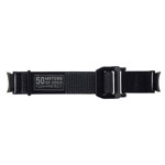 Curea material textil Tech-Protect Scout V2 compatibila cu Samsung Galaxy Watch 4/5/5 Pro/6 40/42/44/45/46mm Black, TECH-PROTECT