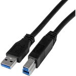StarTech USB-A - USB-B cablu USB 2 m negru (USB3CAB2M), StarTech