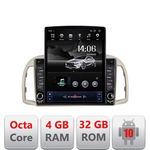 Navigatie Nissan Micra 2002-2010 Android radio gps internet Octa Core 4+64 LTE KIT-micra2003+EDT-E509-PRO, LENOVO