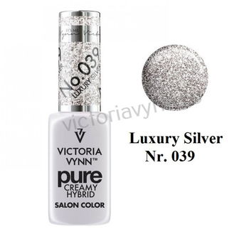 Oja Semipermanenta Pure Creamy Luxury Silver, Victoria Vynn