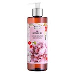 Sampon & gel de dus cu parfum natural de trandafir si extract de bujor, Flower Romance, Biobaza, 400 ml, Biobaza