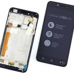 Display Lenovo Vibe K5 Display Original Service Pack Negru cu Rama, Lenovo