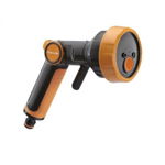 Pistol universal pentru stropit FISKARS 1020446, 4 programe, negru-portocaliu