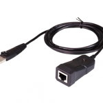 Adaptor pentru consola ATEN UC232B, USB la RJ-45/RS-232, 1.2 m cablu