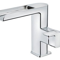 Baterie lavoar Teka Formentera, monocomanda, curgere in cascada, limitator debit