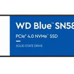 SSD Western Digital Blue SN580, 500GB, M.2, PCIe Gen4 x4, NVMe 1.4b, Western Digital
