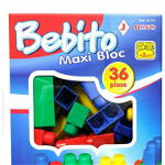 Joc constructie Bebito Maxi Bloc, 36 piese