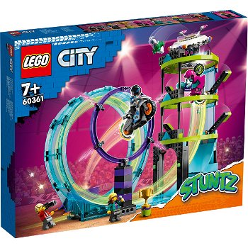 LEGO® City Stuntz - Provocarea suprema de cascadorii pe motocicleta (60361), LEGO®