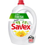 Detergent lichid SAVEX 2in1 Fresh, 4.4l, 80 spalari