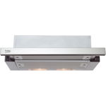 Hota incorporabila telescopica Beko HNT61310X, putere de absorbtie 493 m3/h, 2 motoare, filtru metalic, 60 cm, Inox