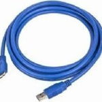Cablu alimentare si date Gembird, USB 3.0 (T) la Micro-USB 3.0 (T), 1.8m, Albastru, CCP-mUSB3-AMBM-6