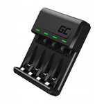 GRADGC01 VitalCharger charger for AA/AAA batteries Micro-USB+USB-C, Green Cell