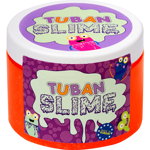 Super slime glitter neon portocaliu 500 g Tuban TU3021