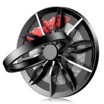 Suport Baseus Ring Wheel Bracket Black + Silver