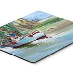 Caroline`s Treasures Carolines Comori JMK1060MP Jeannie Creveți barca Mouse Pad, Hot Pad sau Trivet Multicolore Large, 