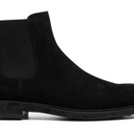 TOD'S Suede Ankle Boots BLACK