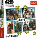 Puzzle 4in1 Mandalorian si lumea lui, Trefl