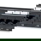 Patch panel neecranat Intellinet UTP 24 Porturi Cat5E Negru 513555
