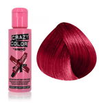 Crazy Color - Crema nuantatoare semi permanenta no.66 Ruby Rouge 100ml, Crazy Color