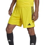 adidas Performance, Pantaloni scurti cu benzi laterale contrastante pentru fotbal Tiro 23, Galben