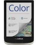 Pocketbook E-Book Reader PocketBook Color, Ecran E Ink Kaleido 6, Procesor 1GHz, 16GB, 1GB RAM, Bluetooth, Wi-Fi, Argintiu, Pocketbook
