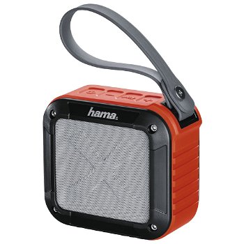Boxa portabila Hama Rockman-S, Bluetooth, Rosu