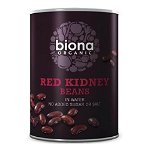 Fasole rosie Red Kidney boabe la conserva Biona, bio, 400 g, Biona