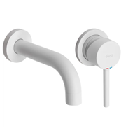 Baterie lavoar incastrata Rea Lungo alb Mat, Baterie lavoar incastrata Rea Lungo alb Mat,