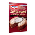 Set 9 x Zahar Pudra Dr. Oetker cu Aroma De Rom 50 g