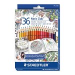Creioane colorate Staedtler Noris Aquarell 36 culori / set ST-144-10ND36