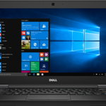 Notebook / Laptop DELL 14'' Latitude 5480 (seria 5000), HD, Procesor Intel® Core™ i5-7200U (3M Cache, up to 3.10 GHz), 4GB DDR4, 500GB 7200 RPM, GMA HD 620, Win 10 Pro, 3-cell, 3Yr NBD