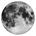 Puzzle Rotund Luna 1000 Piese