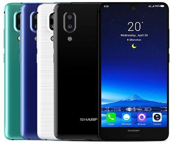 Telefon mobil SHARP AQUOS S2 C10, Android 7.1, 4GB RAM, 64GB ROM, 5.5 inch FHD+, Snapdragon 630 OctaCore, Face ID, NFC, 3020mAh, 4G
