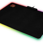 Mousepad gaming Thermaltake eSPORTS Draconem, Iluminare RGB, Negru, Tt eSPORTS