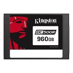 KINGSTON DC500R 960GB Enterprise SSD  2.5” 7mm  SATA 6 Gb/s  Read/Write: 555 / 525 MB/s  Random Read/Write IOPS 98K/20K